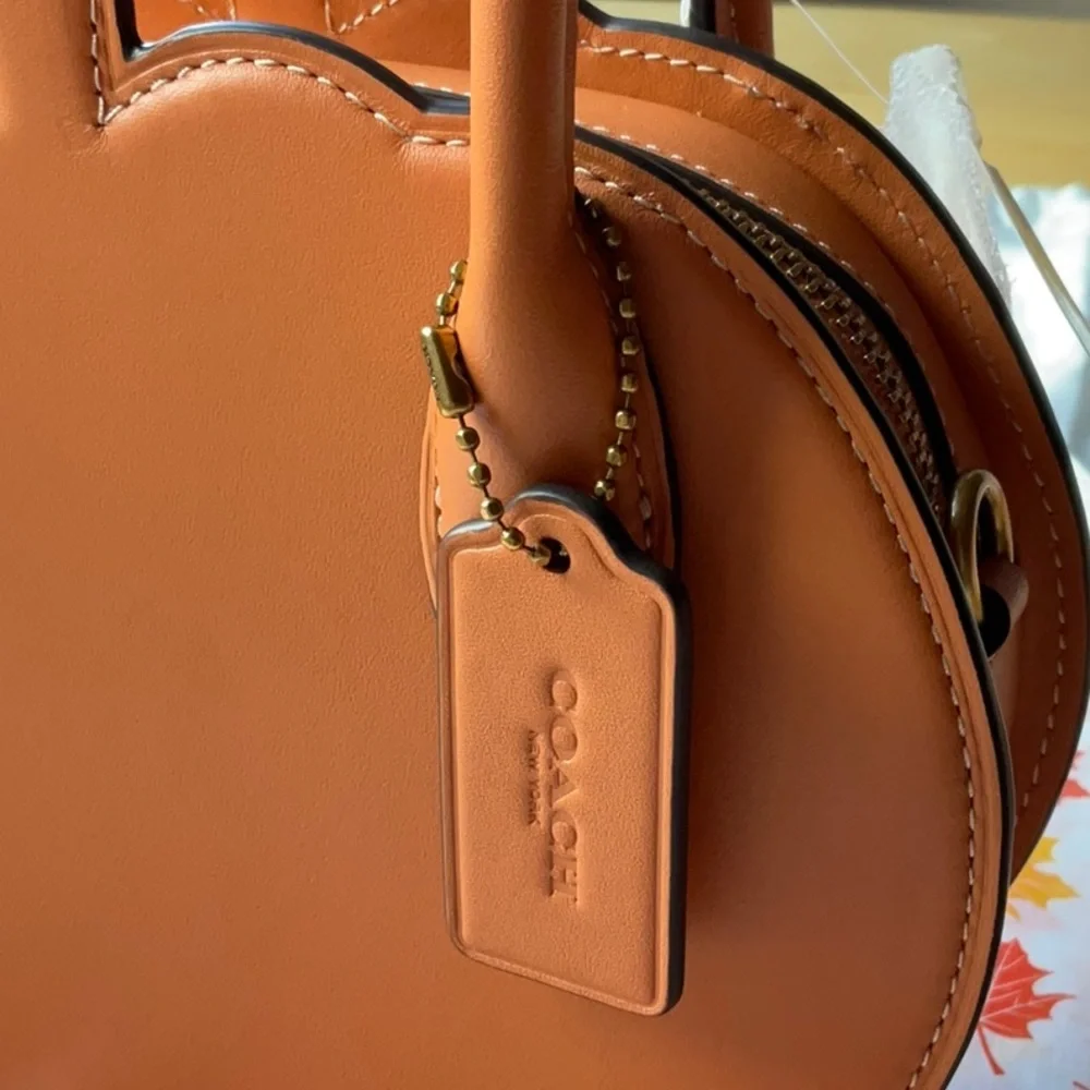 🎃  COACH PUMPKIN BAG 🎃 NWT 🎃 - Picture 6 of 16